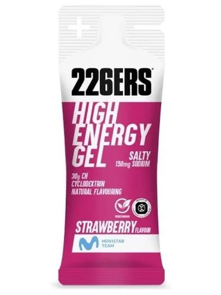 226ERS Высокоэнергетический гель High Energy Gel Соленая Клубника 45 гр