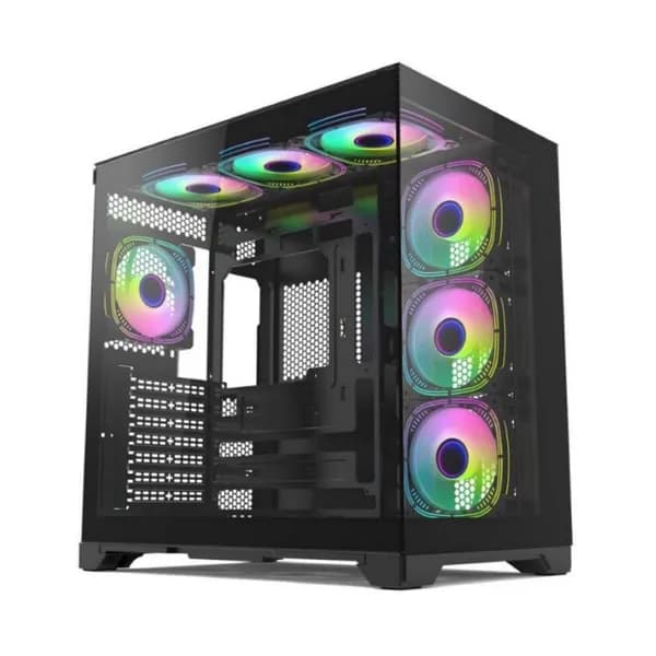 Корпус для ПК Forza Seaview TG ATX Case, черный (FZ-G42A)