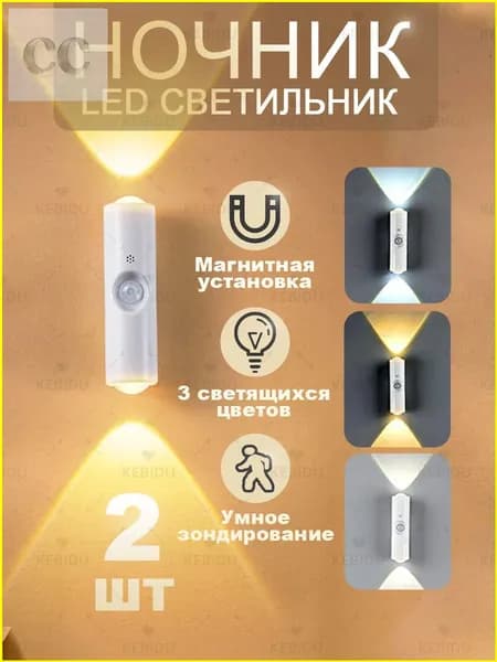 Настенный светильник, LED, 1 Вт