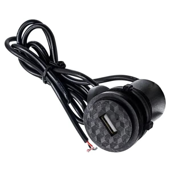 Мотоциклетное 12V зарядное устройство для телефона с водонепроницаемым USB-разъемом, креплением на руль и защитной крышкой