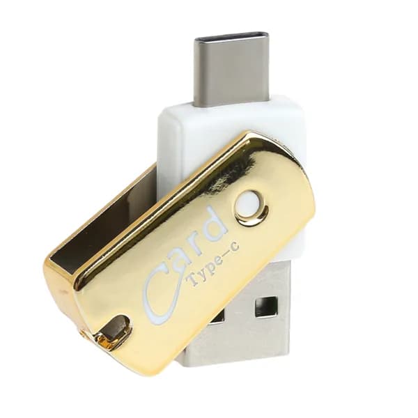 Многофункциональный считыватель карт Micro-SD USB 31 Тип C Адаптер памяти
