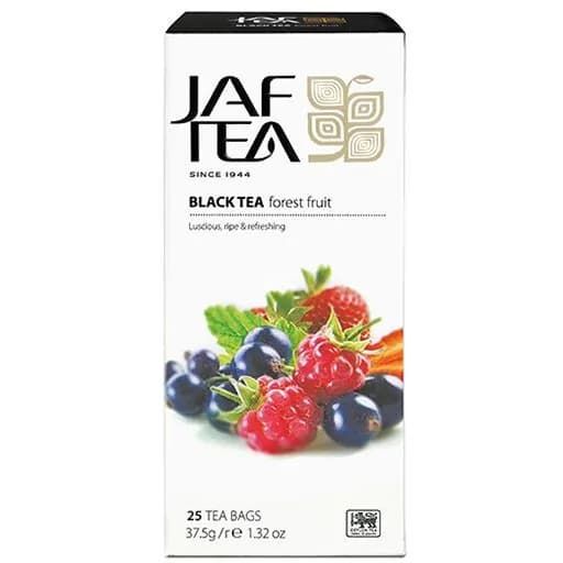 Чай цейлонский JAF TEA Forest Fruit чёрный с лесными ягодами, 25 пак.