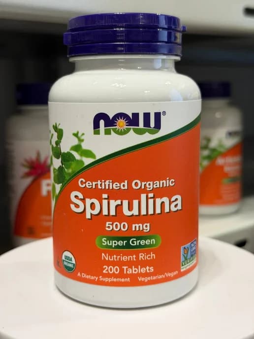 Spirulina 500 mg - Спирулина 200 таблетки