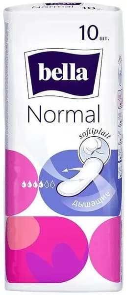Bella Прокладки Normal Белла Нормал, 10 шт, 4 капли
