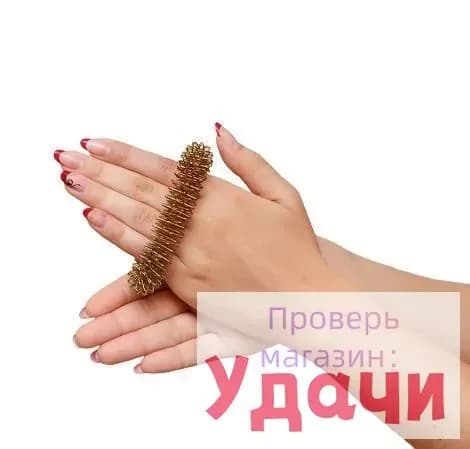 Антистрессовый акупунктурный массажер браслет Су-джок