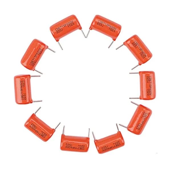 Набор 10 конденсаторов Sprague 0.022мкФ 600В Orange Drop