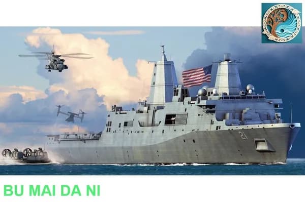 Hobbyboss 83415 1:700 Десантный корабль-док ВМС США "Нью-Йорк" (LPD-21) Сборная модель судна