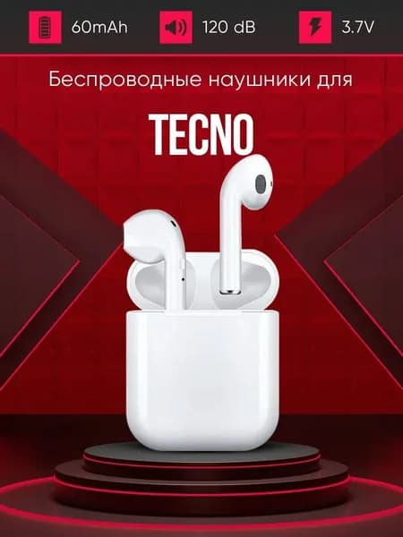 Наушники беспроводные TWS M90 Pro, Bluetooth, Lightning, желтый