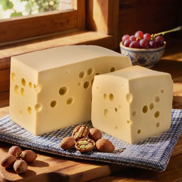 Швейцарский легкий полутвердый сыр Свиссталер, 20% жирность (ТМ Margot Fromages), до 1000 гр.