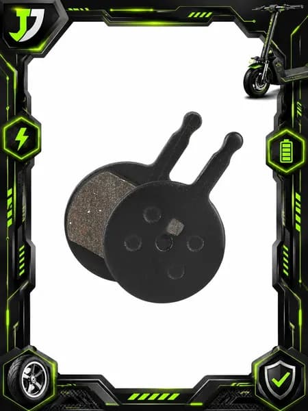 Блок тормозных колодок Black 6 Hole SRAM BB5, полимерно-металлические, 24x37x4 мм, 16.5 г, чёрный