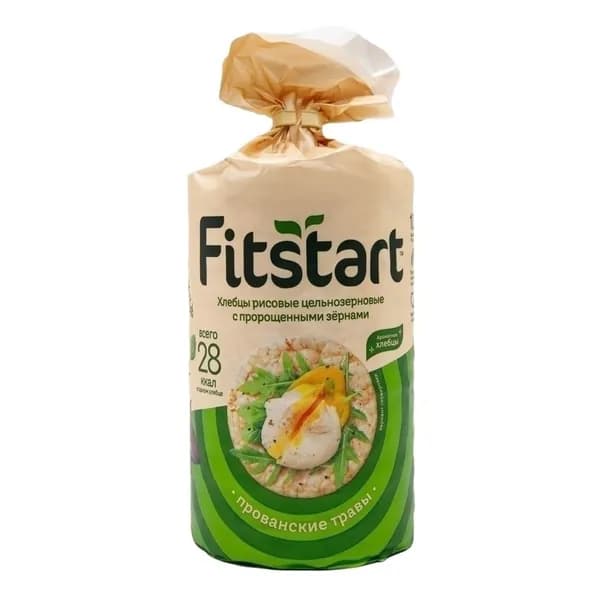 Хлебцы рисовые Fitstart Прованские травы 90 г