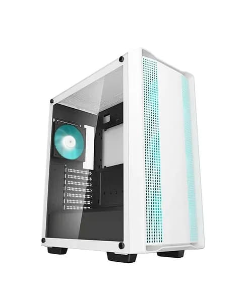Компьютерный корпус Deepcool CC560 WH, ATX / Micro-ATX, поддержка видеокарт до 370 мм, без блока питания