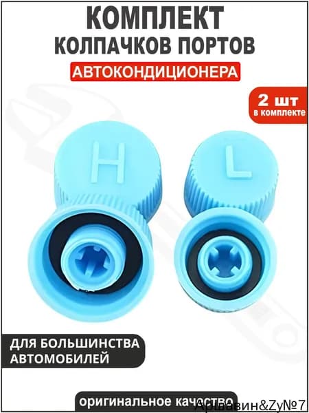 Колпачок порта автокондиционера, арт. 96800053, 96800054, 2 шт.