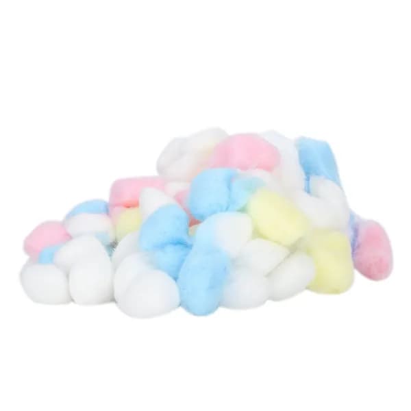 Hamster Cotton Balls, мягкие и теплые многоцветные наполнители для маленьких животных, для создания уютного гнезда