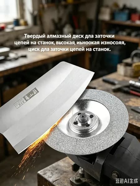 Диск алмазный 100 по керамограниту тонкий для резки плитки камня бетона
