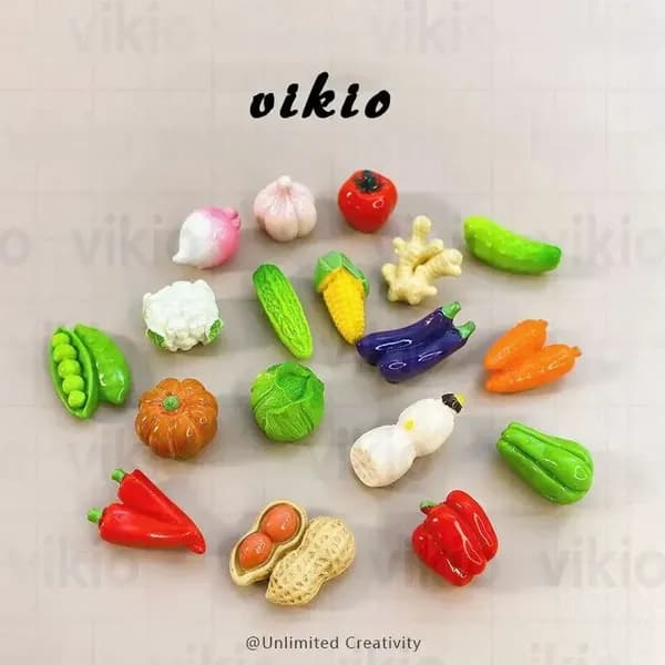 Миниатюрная еда для кукол, набор 18 еды овощ