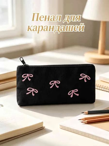 Пенал, пенал для карандашей, большой емкости и простой