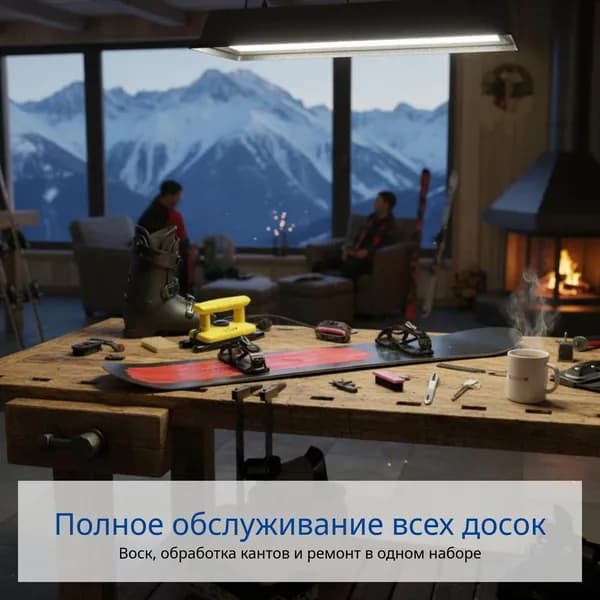 Набор для обслуживания лыж, настройка сноуборда, восковка, заточка Базовая Депиляция