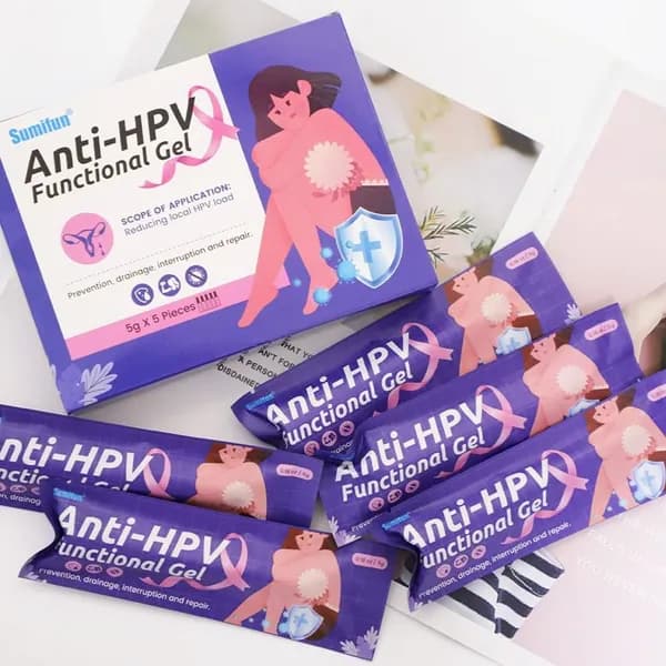 Сумифун анти-ВПЧ женский частный уход гель софора желтоватая антибактериальный поддерживающий пластырь