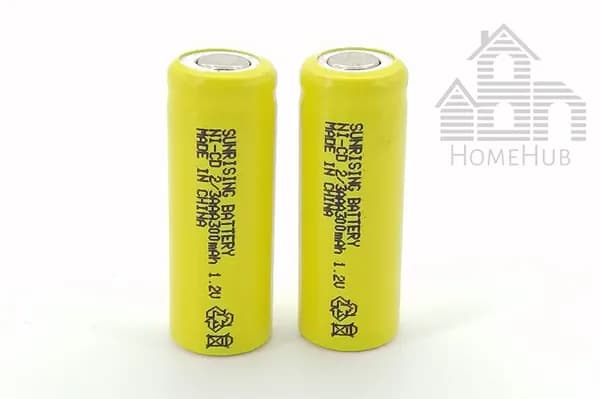 Аккумулятор Sunrising Ni-Cd, 2/3AAA, 1.2V, 300mAh, 2шт
