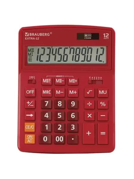 Калькулятор 206x155 мм, 12 разрядов