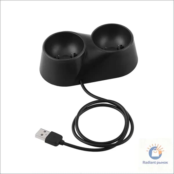 Двойная зарядная станция, подставка для контроллеров PlayStation PS4 VR, быстрая зарядка, совместимая с пультом дистанционного управления PS4
