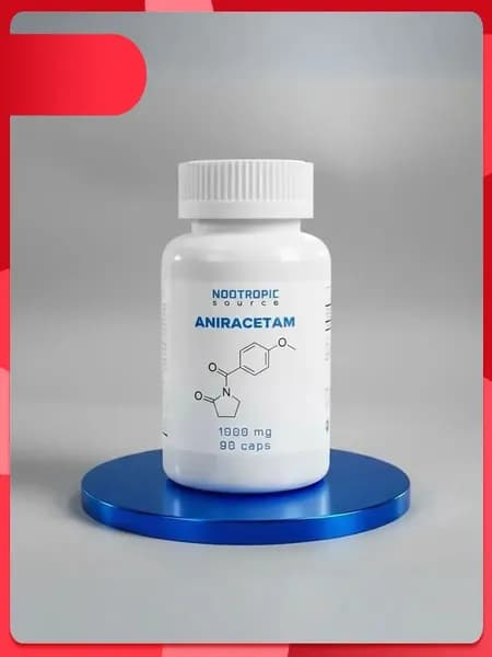 Анирацетам Aniracetam 1000 мг 90 капсул Nootropic Source