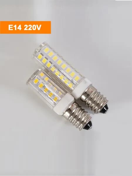 Лампочка, Цоколь:E14, 5 Вт, Светодиодная, 2 шт.
