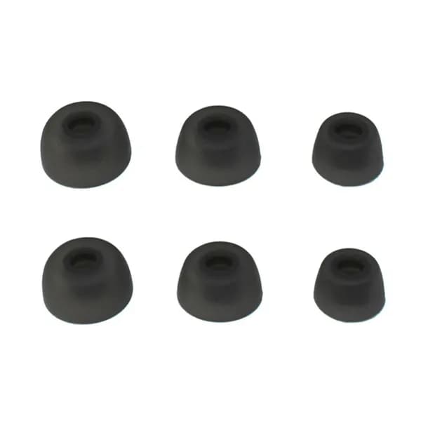 (1 набор) Амбушюры для Jabra Elite 75t/65t (S, M, L) - серые