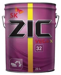 Масло гидравлическое ZIC VEGA X 32, 20л.,DIN 51524 Часть 3 (HVLP), ISO 11158, 6743/4 (HV/HS/HG), HF-
