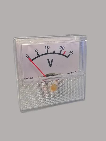 Щитовой прибор вольтметр 30V (40x40мм)