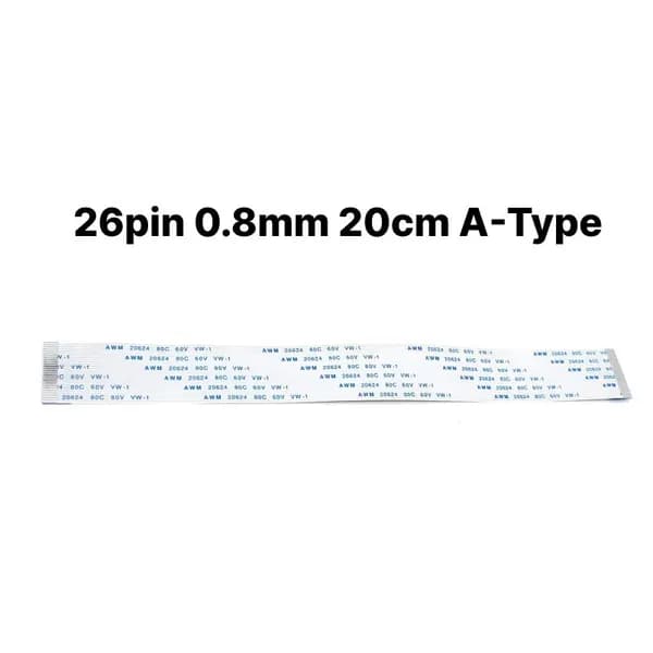 FFC FPC шлейф 26pin 0.8mm 20cm A-Type