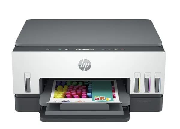 МФУ струйный HP Smart Tank 670 AiO (6UU48A) A4 Duplex WiFi BT USB серый/белый
