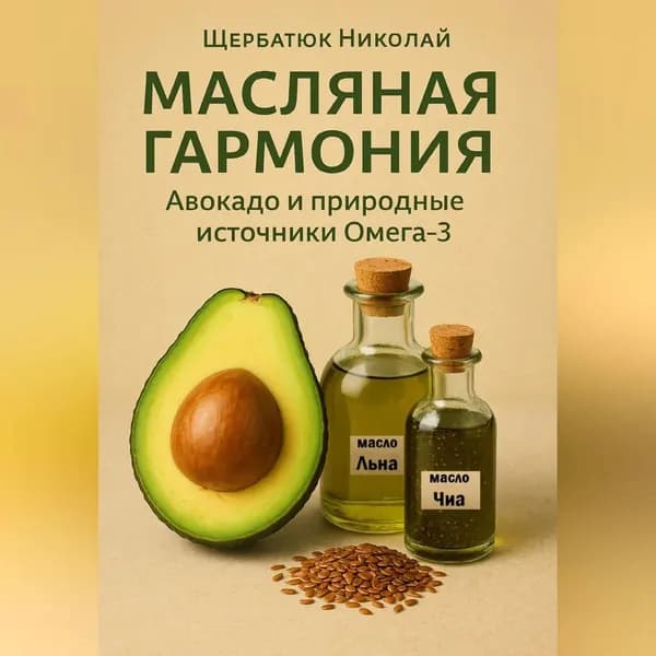 Масляная гармония. Авокадо и природные источники Омега-3 | Щербатюк Николай | Электронная аудиокнига