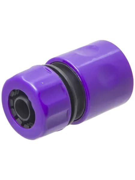 Коннектор для шланга 1/2" или быстросъем для шланга 1/2", без аквастопа, ABS пластик
