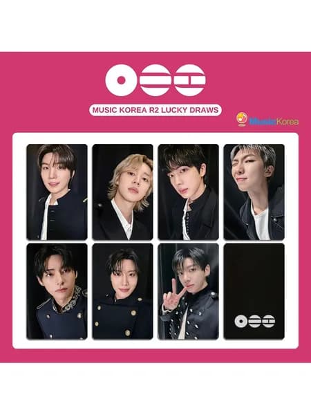 Фотокарты BTS WEVERSE GLOBAL R2 LUCKY DRAWS Поп-ап ивент, коллекционные мини-карточки, подарок для ARMY