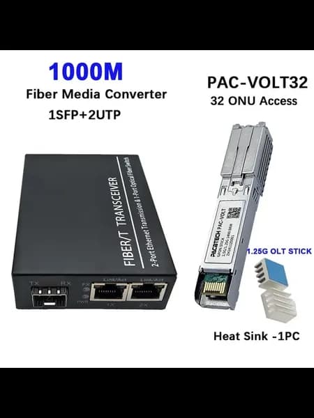 MINI OLT VOLT 1.25G Оптоволоконный