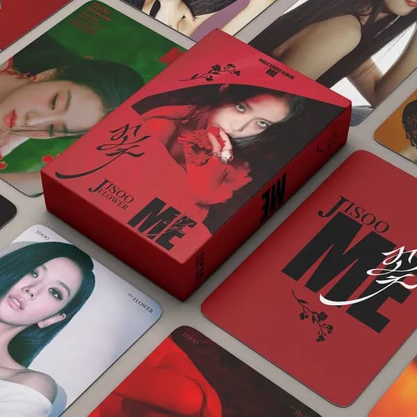 Карта Kpop JISOO, SOLO ME LOMO CARDS