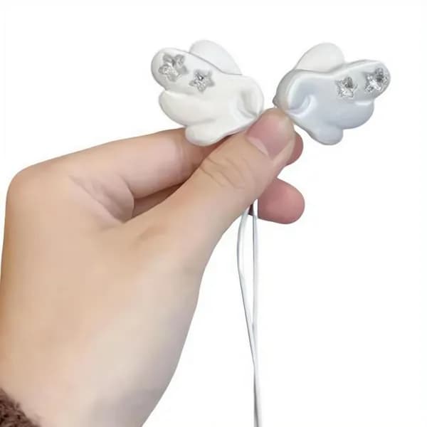 Декоративные аксессуары для проводных Bluetooth-гарнитур в форме 3D-крыла