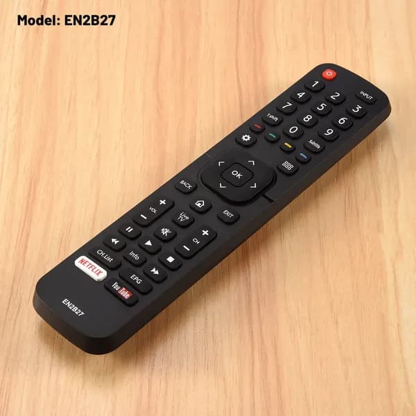 Пульт дистанционного управления EN2B27 для ЖК-телевизора Hisense 32K3110W 40K3110PW 50K3110PW, бытовая электроника (черный)