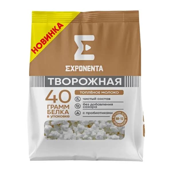 Продукт творожный Exponenta обезжиренный со вкусом топленого молока 250г