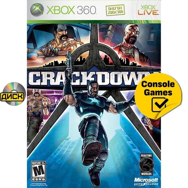 Игра Xbox 360/One Crackdown (XBox 360, Английская версия)