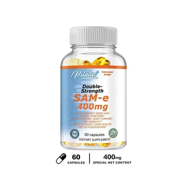 Пищевая добавка Pslalae High Purity SAM-e поддерживает эмоциональное здоровье, неврологические функции, комфорт и подвижность суставов, а также здоровье печени и детоксикацию.