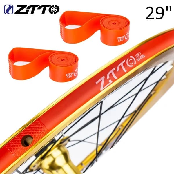 Ободная лента 29 дюймов, ZTTO, PVC, 2 штуки, Красные