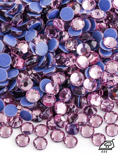 1440 штук стразы Amethyst SS6 DMC Термическое восстановление стразов Для изготовления одежды, обуви, сумок, чехлов для телефонов и декоративных элементов своими руками