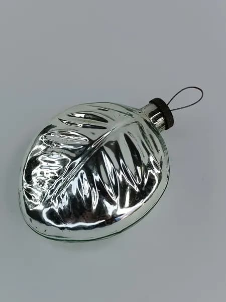 Советская Елочная Игрушка - стекло (110х40 мм) / СССР, 1960-е гг.