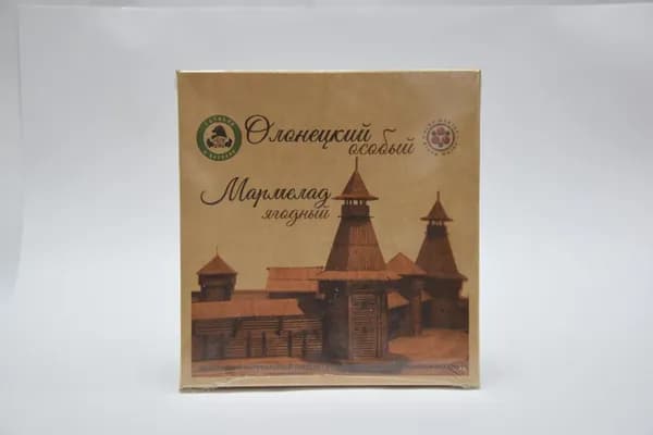 Карельский мармелад ягодный "Олонецкий особый" из облепихи