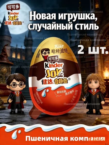 Киндер Джой Серия книг Гарри Поттер Забавное яйцо