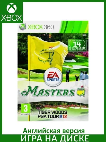 Игра Tiger Woods PGA Tour 12: The Masters Xbox 360 Диск Английская версия