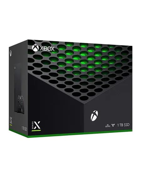 Microsoft Игровая приставка Xbox Series X (c дисководом) 4K Ultra HD Blue-ray, 16 ГБ + 1TБ, черный
